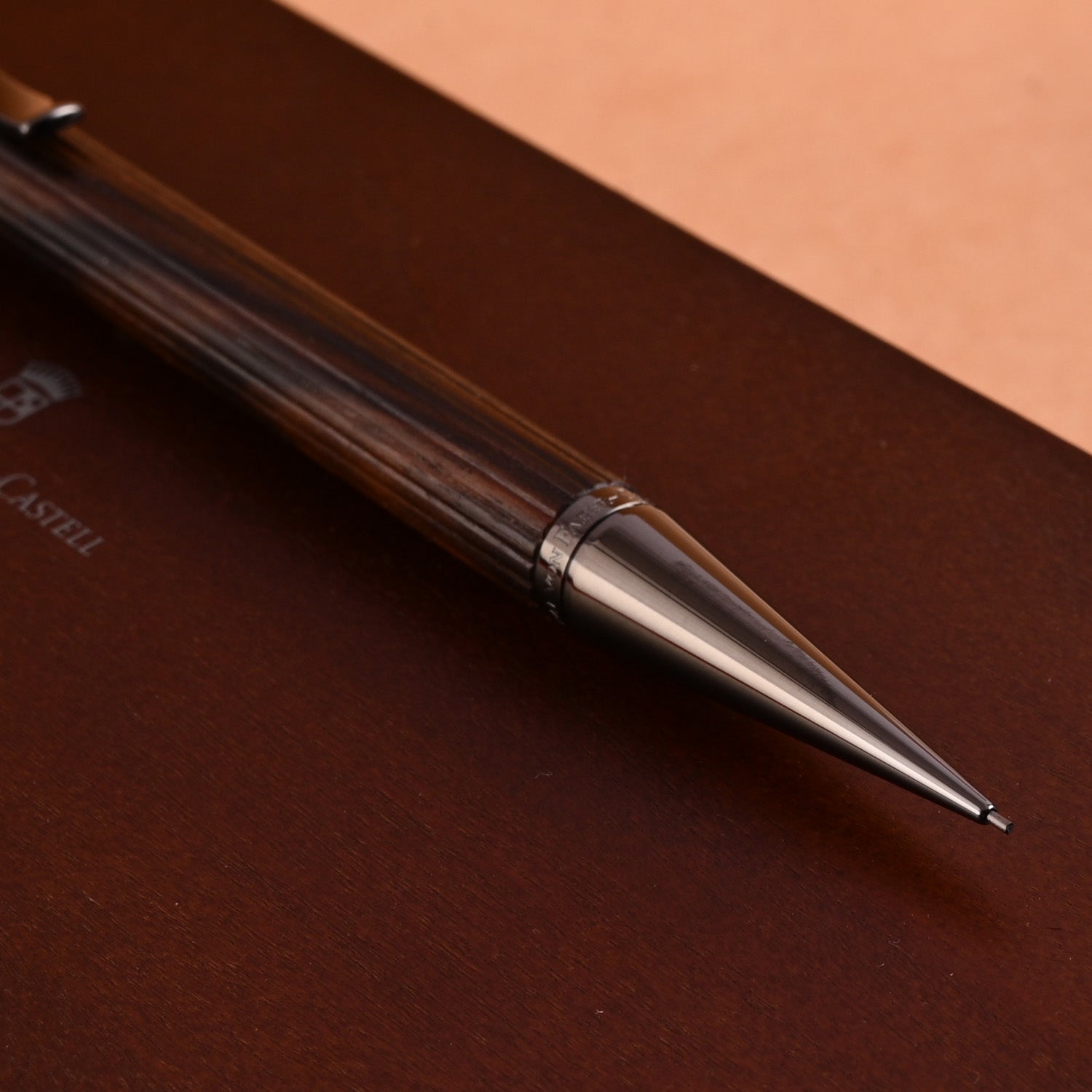 Graf Von Faber-Castell Classic 0.7mm Macassar Mechanical Pencil - Black Edition