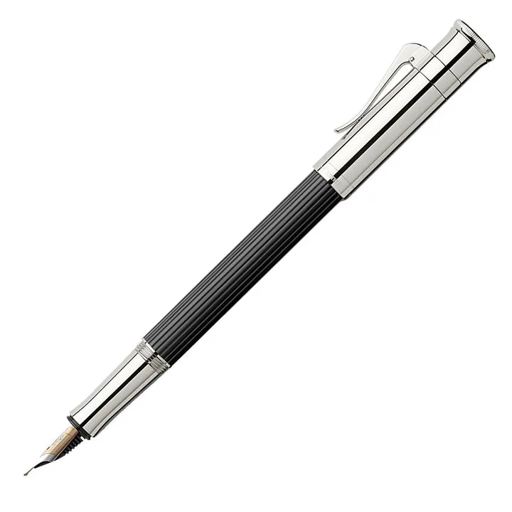 Graf Von Faber-Castell Classic Fountain Pen - Ebony F