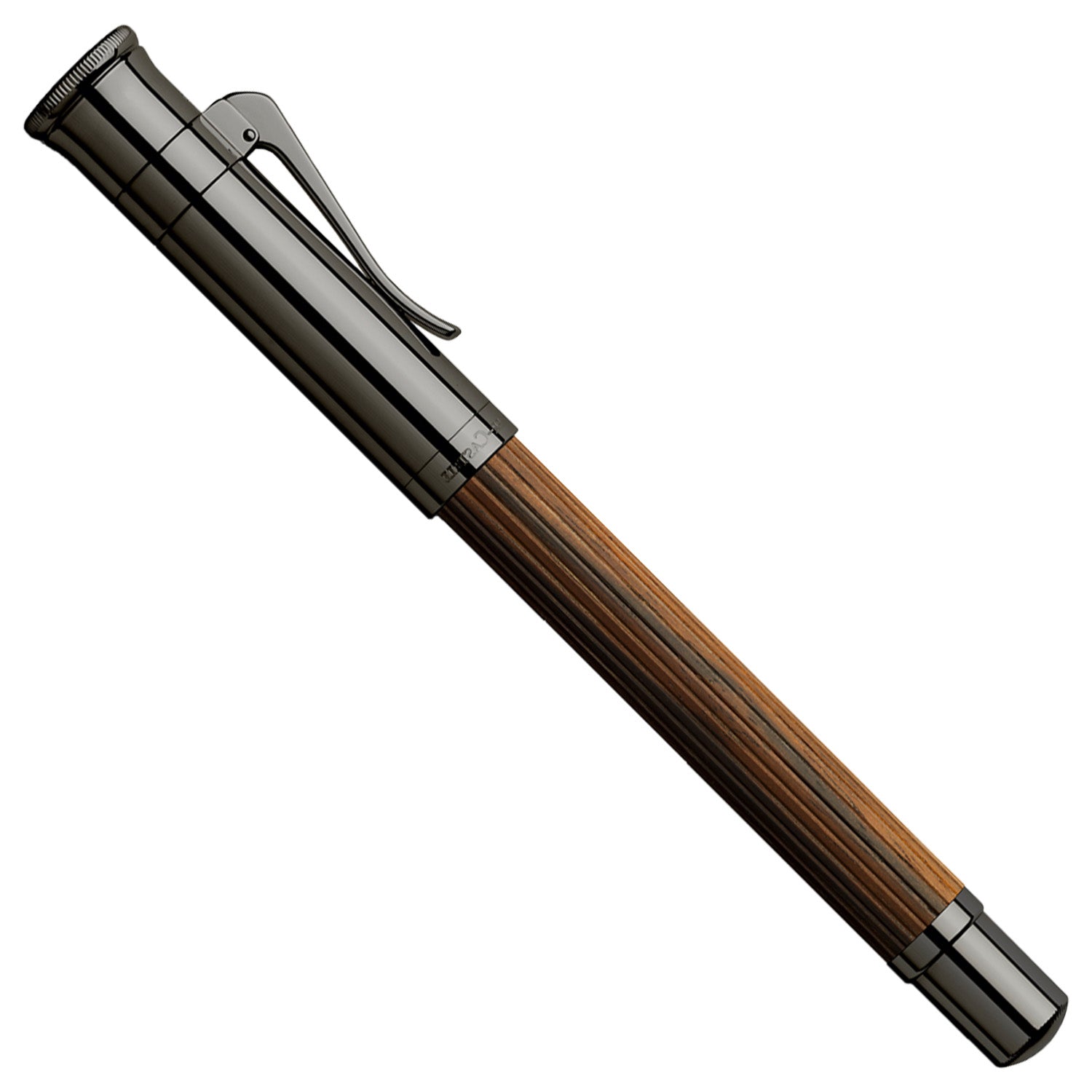 Graf Von Faber-Castell Classic Macassar Fountain Pen - Black Edition M
