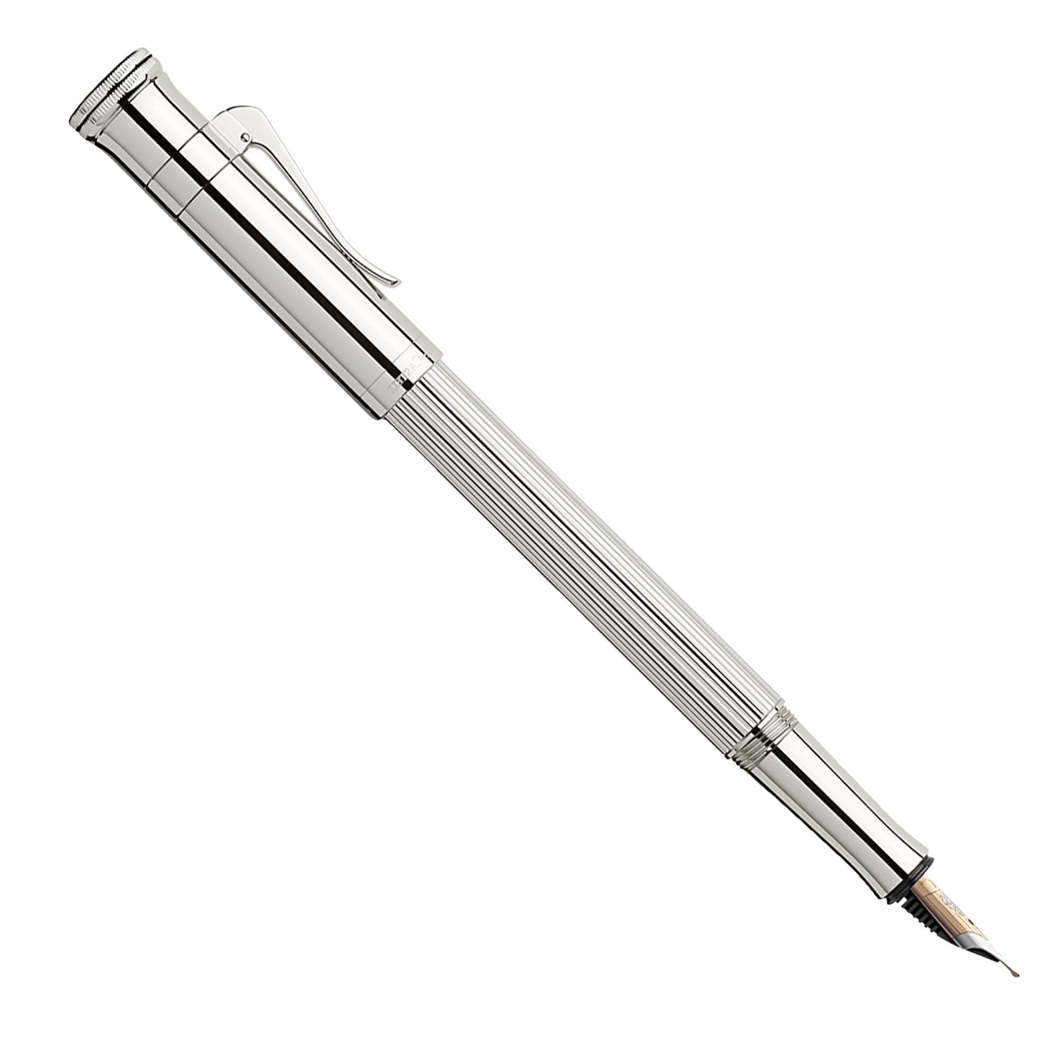 Graf Von Faber-Castell Classic Fountain Pen - Sterling Silver F