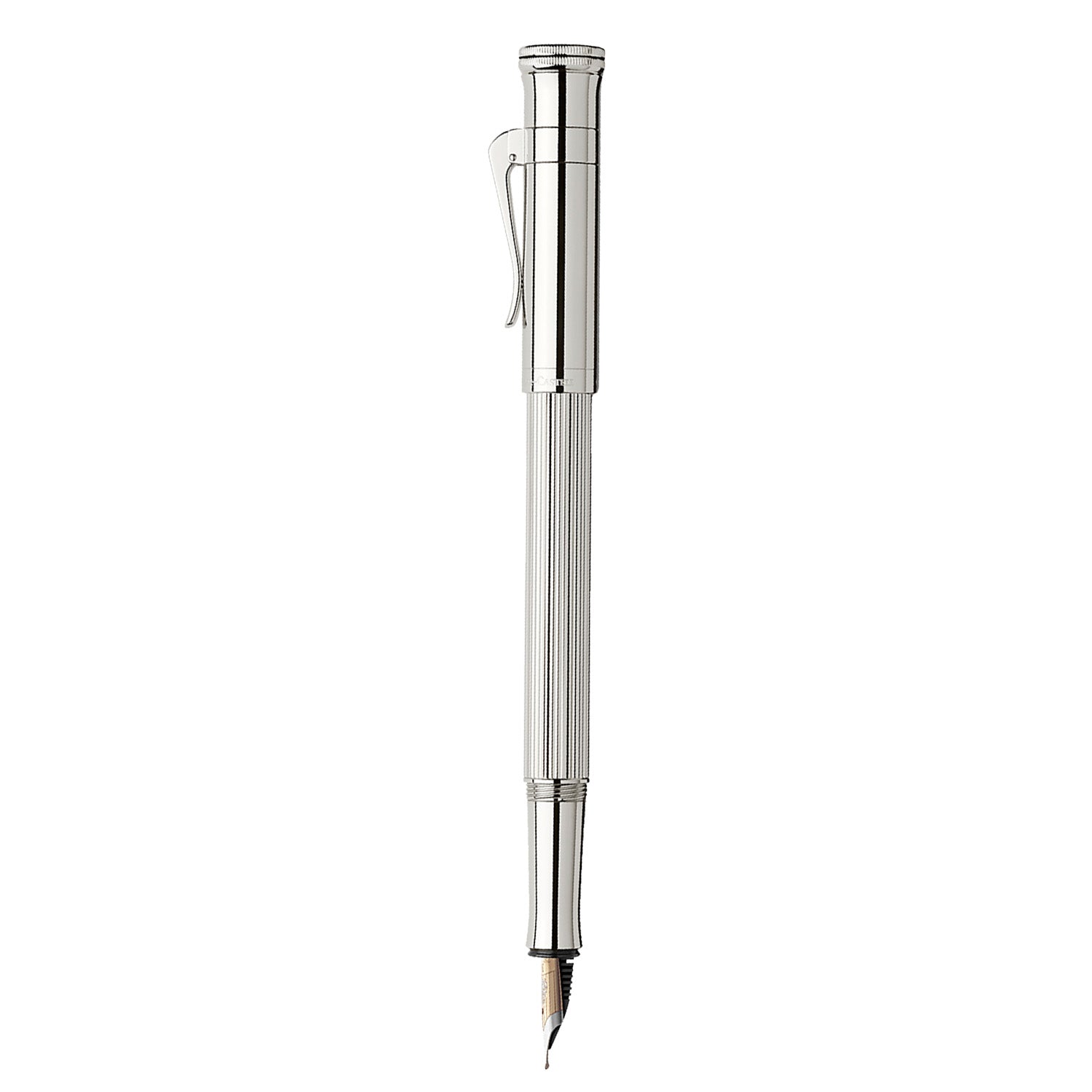 Graf Von Faber-Castell Classic Fountain Pen - Sterling Silver F