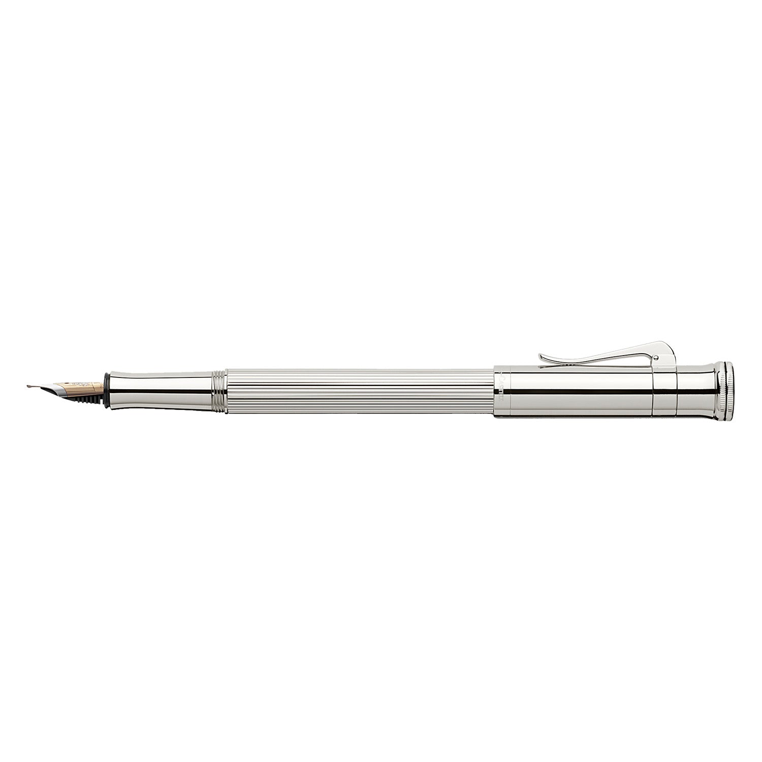 Graf Von Faber-Castell Classic Fountain Pen - Sterling Silver F