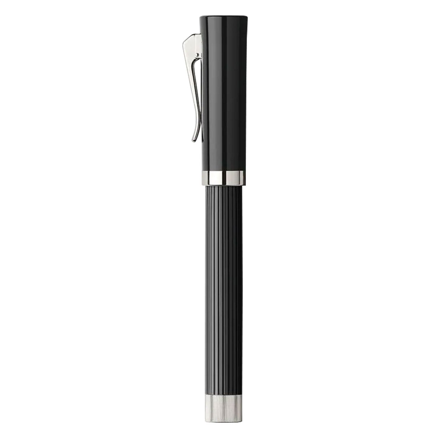 Graf Von Faber-Castell Intuition Fountain Pen - Fluted Black M