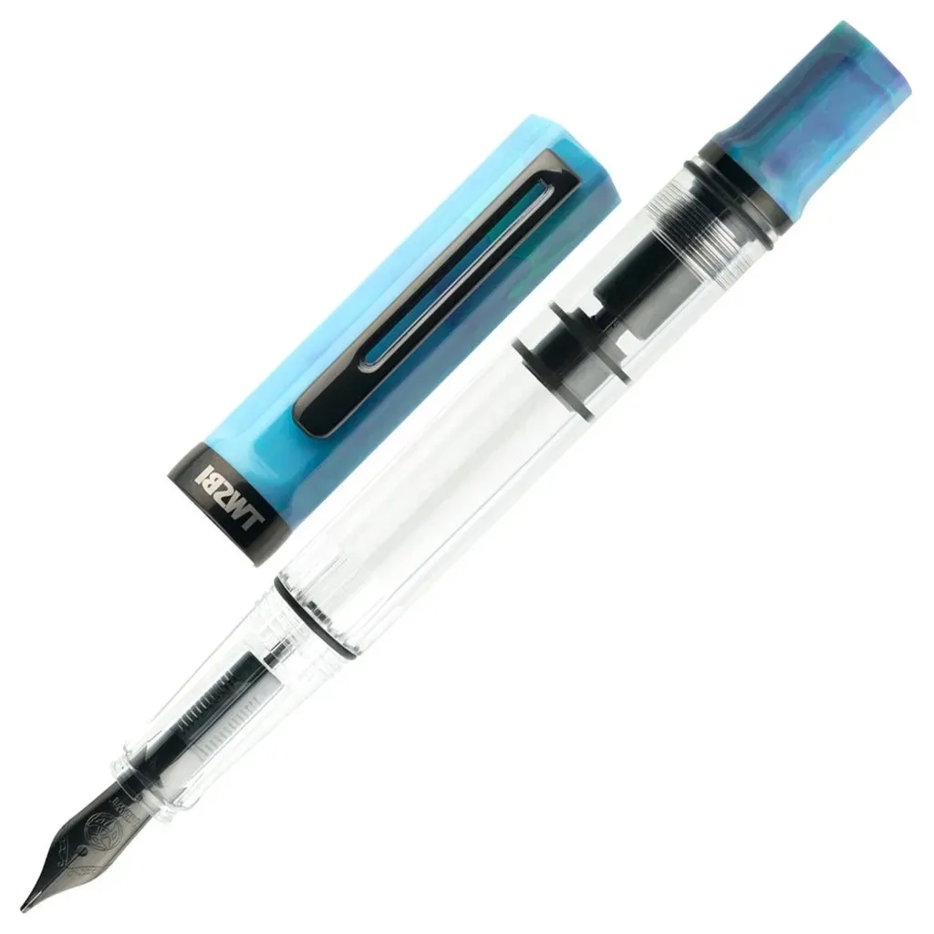 TWSBI ECO Cosmos Blue with Onyx Fountain Pen F