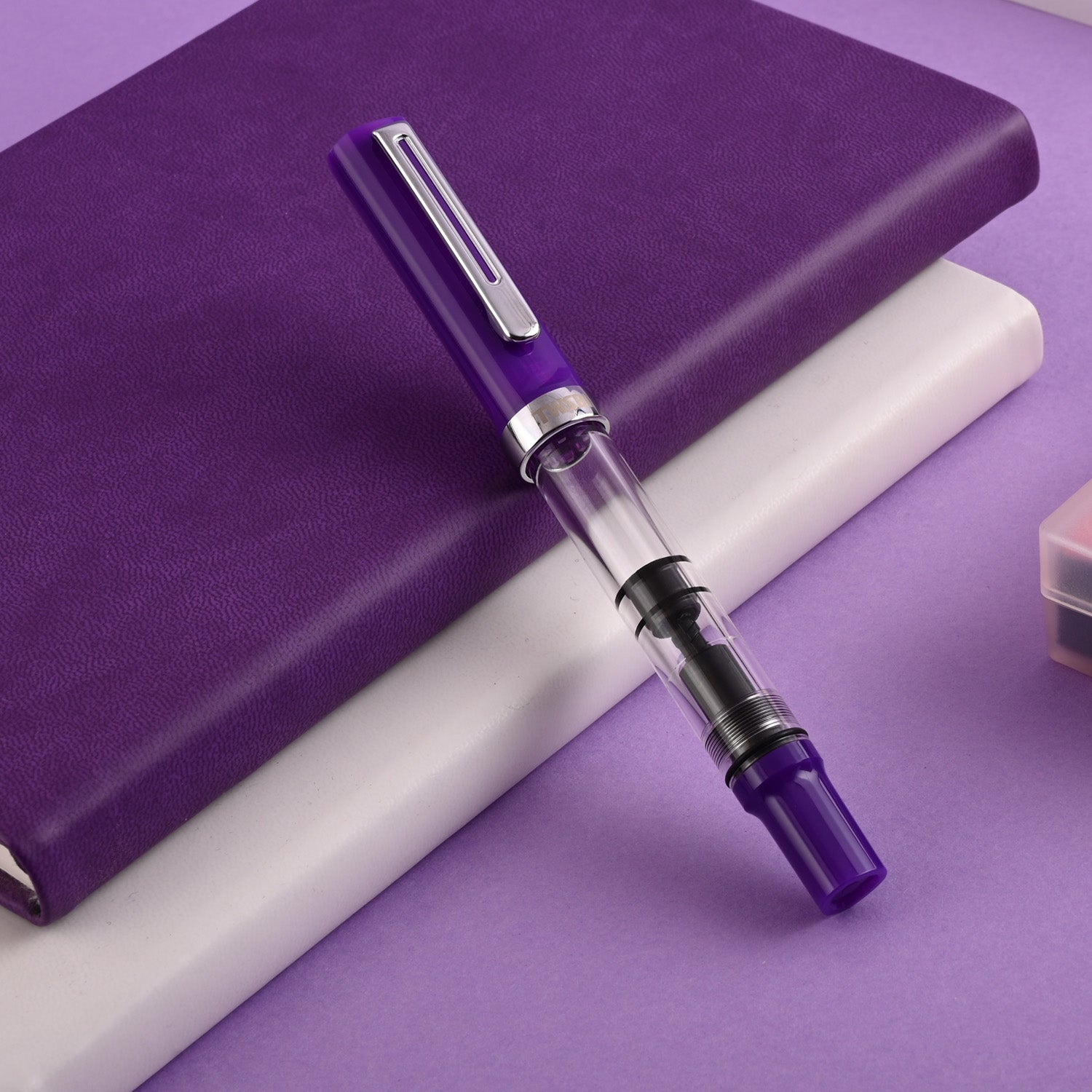 Twsbi Eco T Eggplant Fountain Pen Stub 1.1