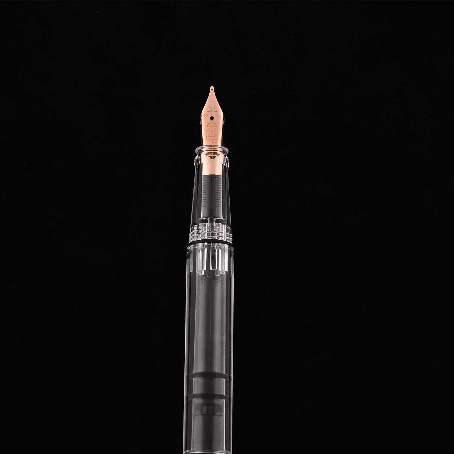 TWSBI Eco Fountain Pen In Smoke Rose Gold Medium