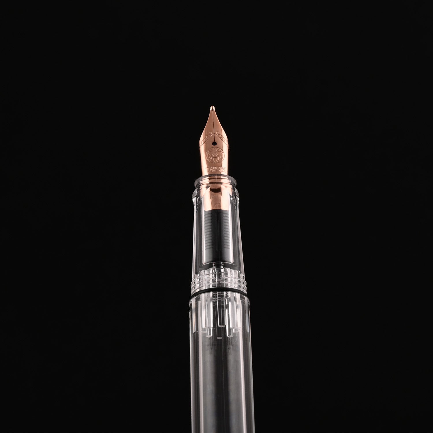 TWSBI Eco Fountain Pen In Creme With Rosegold Trim Medium