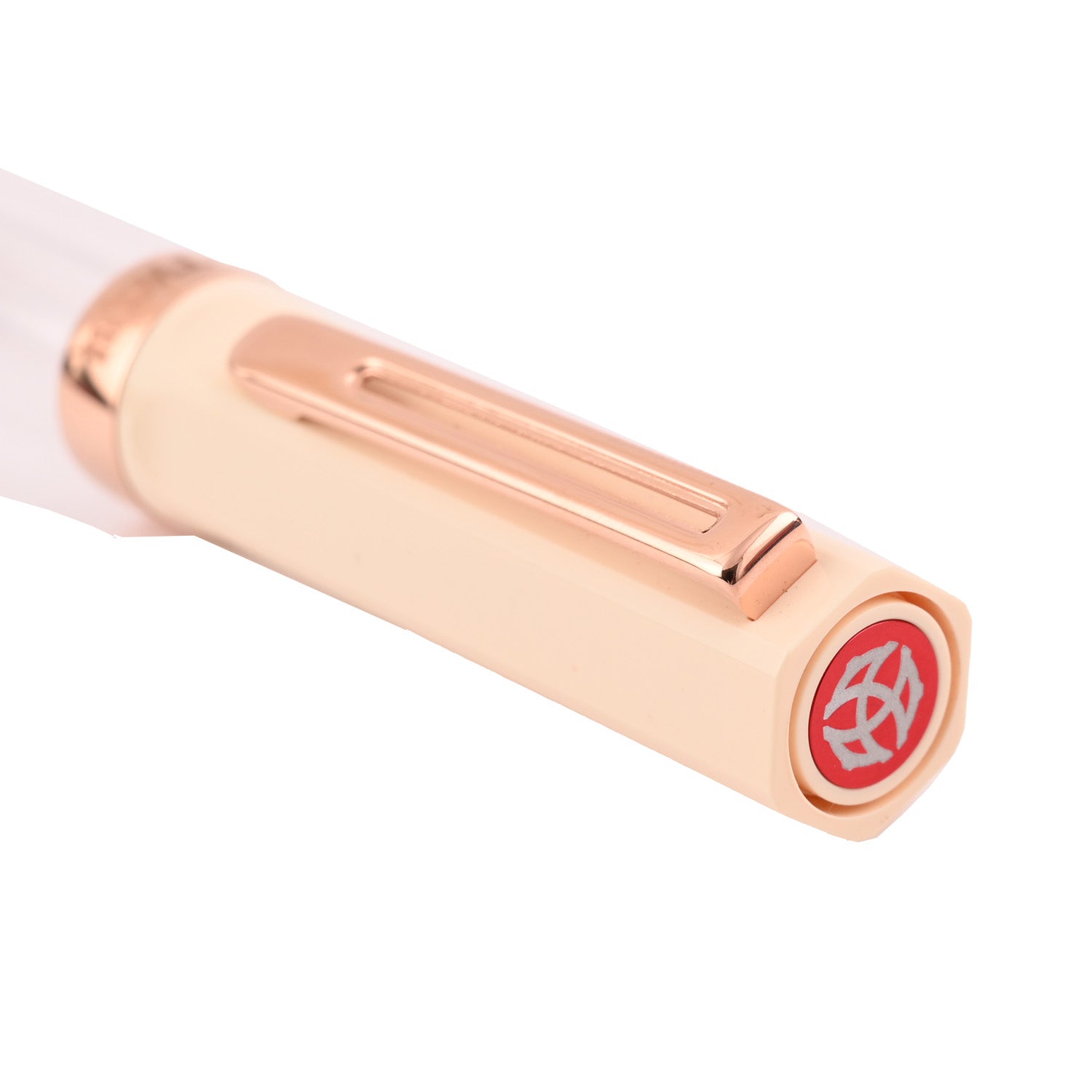 TWSBI Eco Fountain Pen in Creme with Rosegold Trim Extra Fine