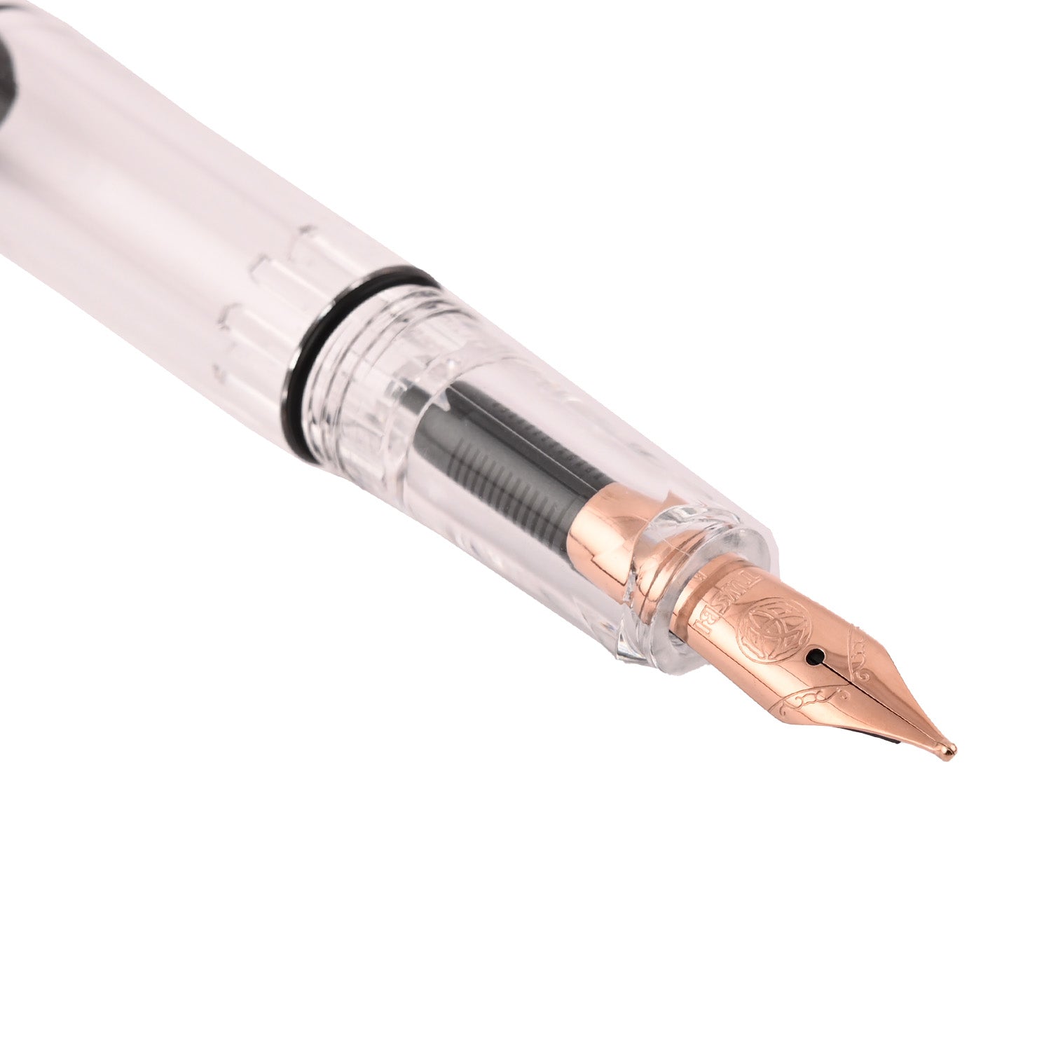 TWSBI Eco Fountain Pen in Creme with Rosegold Trim Extra Fine