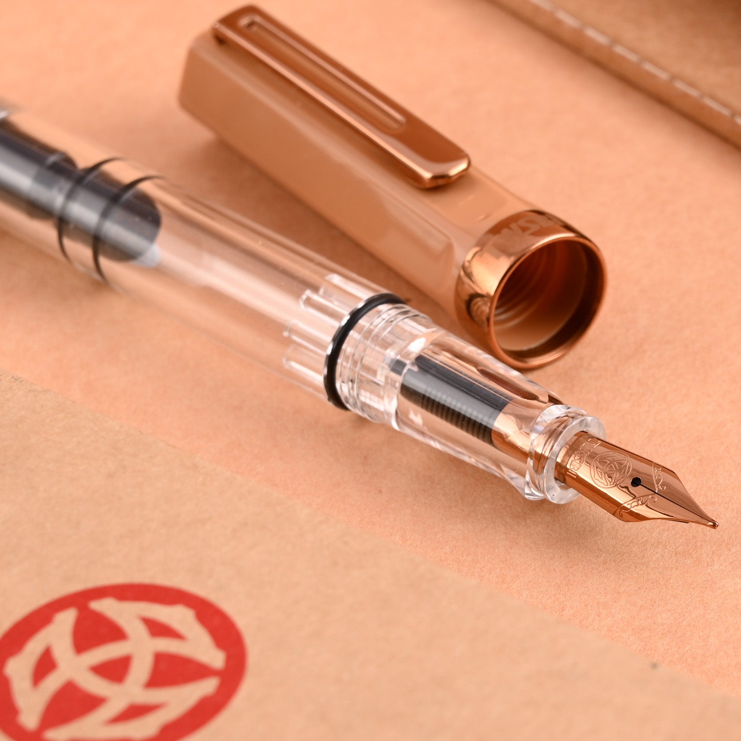 Twsbi Eco Fountain Pen Caffe Bronze Broad