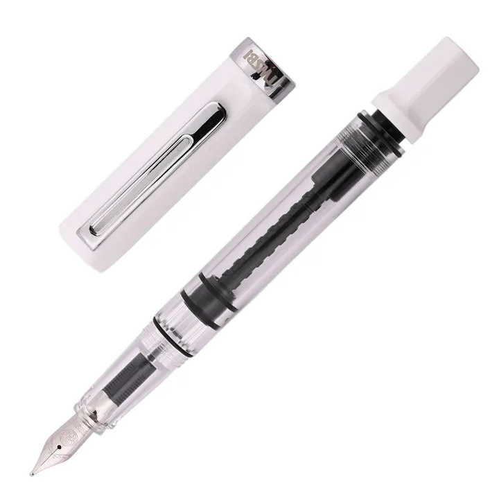 Twsbi eco fountain pen white medium nib M2530500
