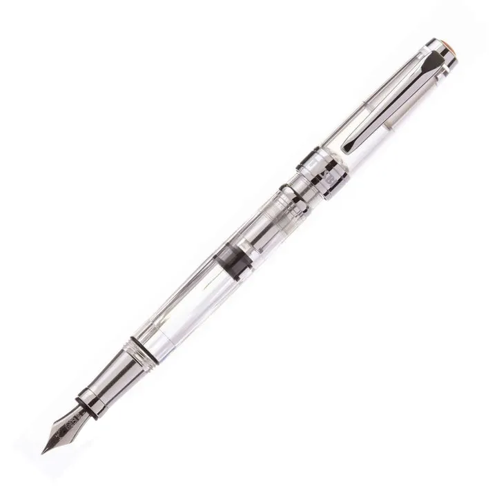 TWSBI Diamond 580AL Fountain Pen in Silver Broad