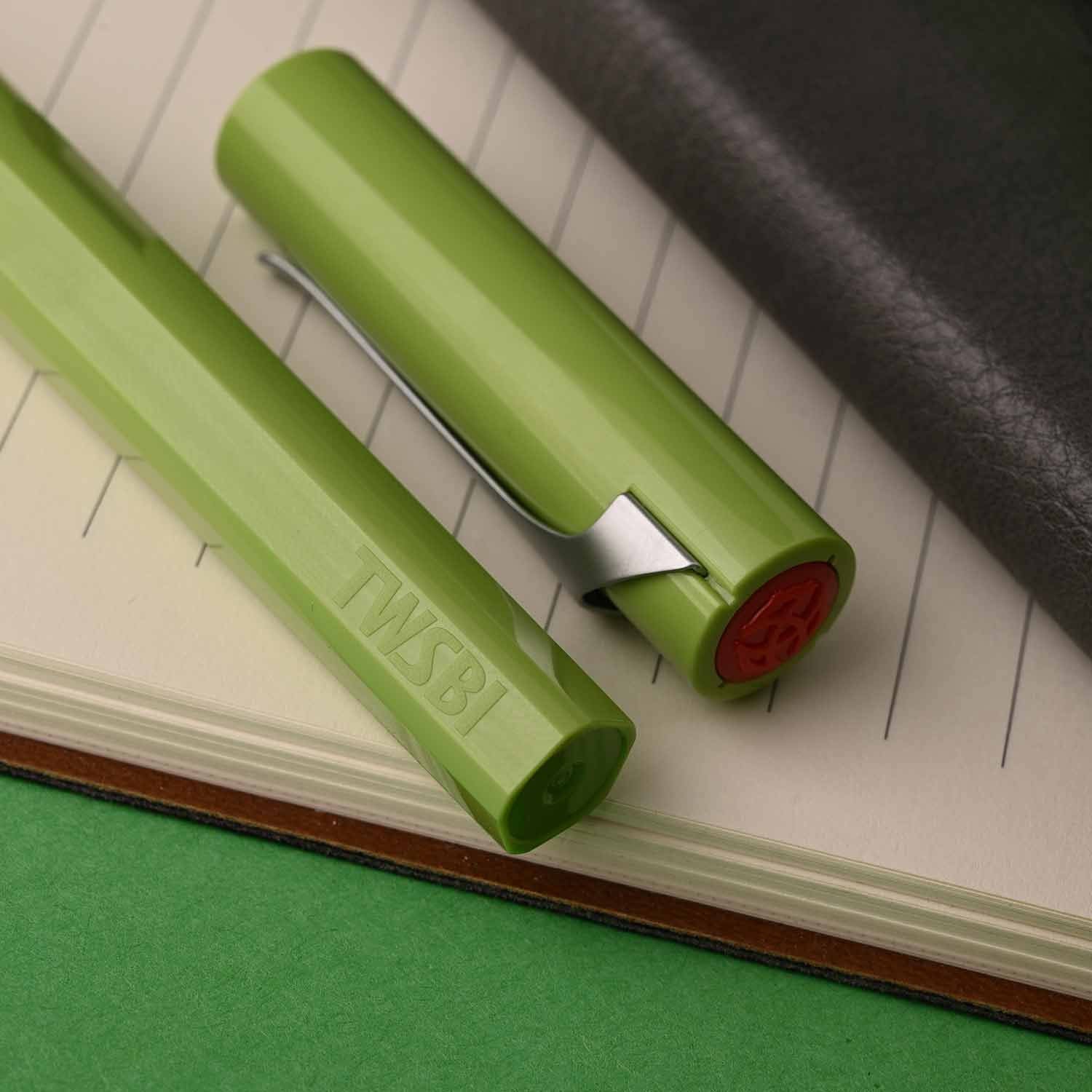 TWSBI Swipe Fountain Pen in Pear Green Medium