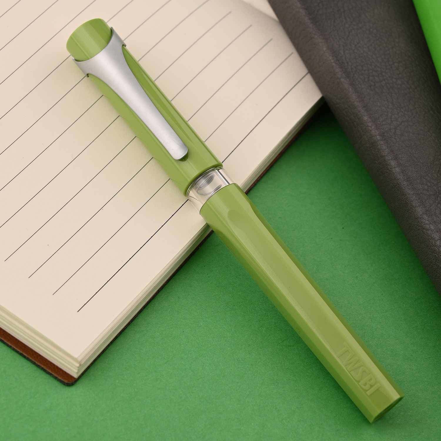 TWSBI Swipe Fountain Pen in Pear Green Medium