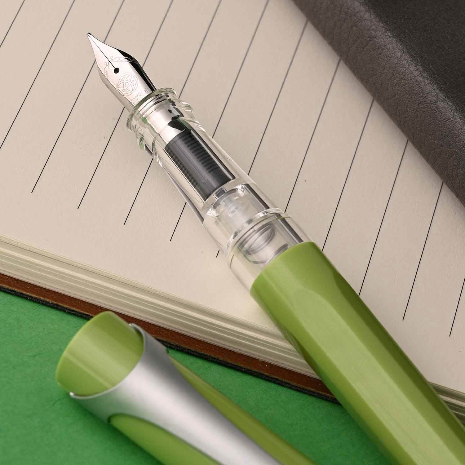 TWSBI Swipe Fountain Pen in Pear Green Medium