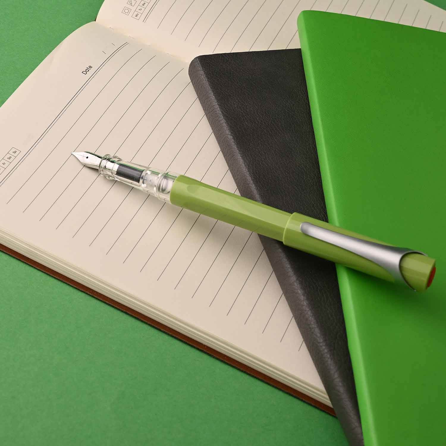 TWSBI Swipe Fountain Pen in Pear Green Medium