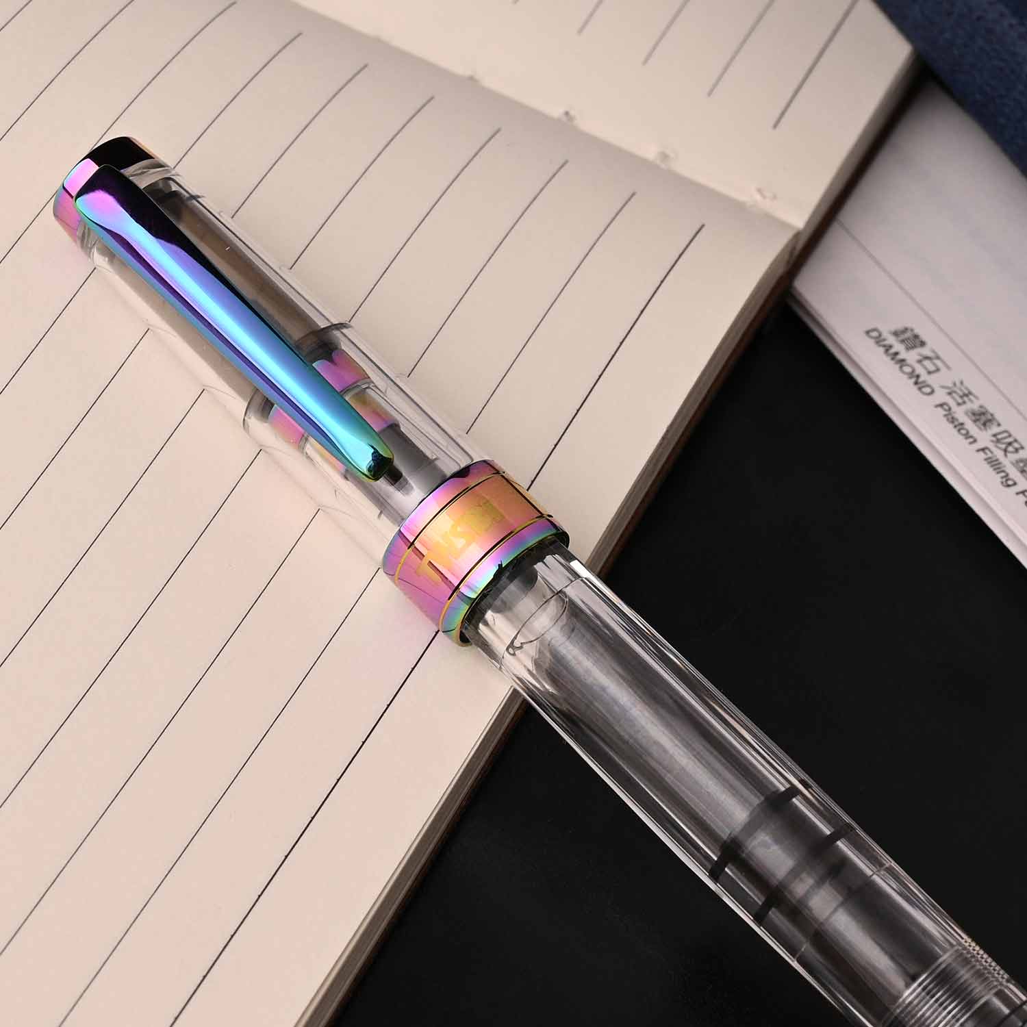 TWSBI VAC 700R IRIS Fountain Pen With Stub 1.1