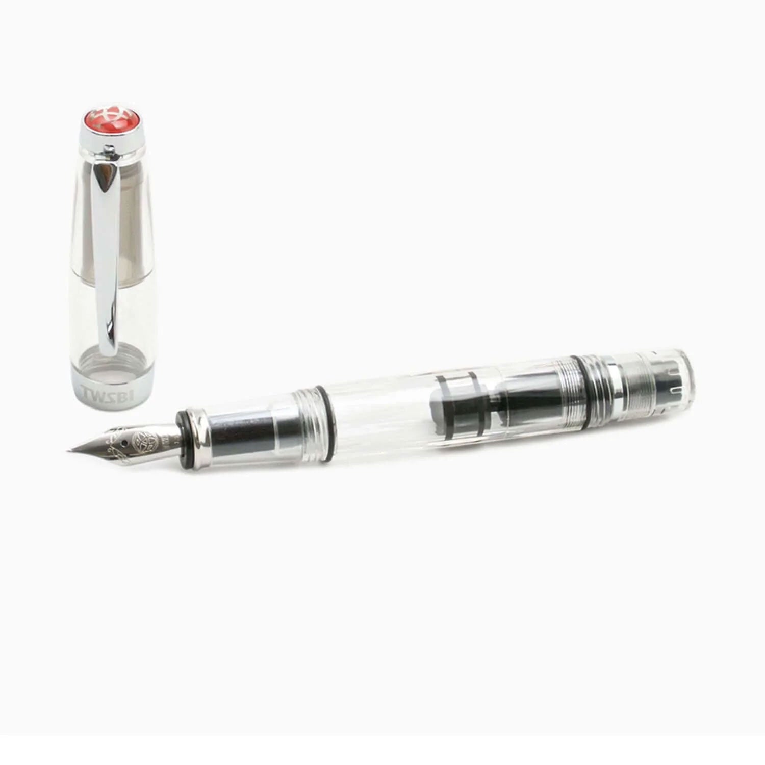 TWSBI Mini Fountain Pen in Clear Stub 1.1