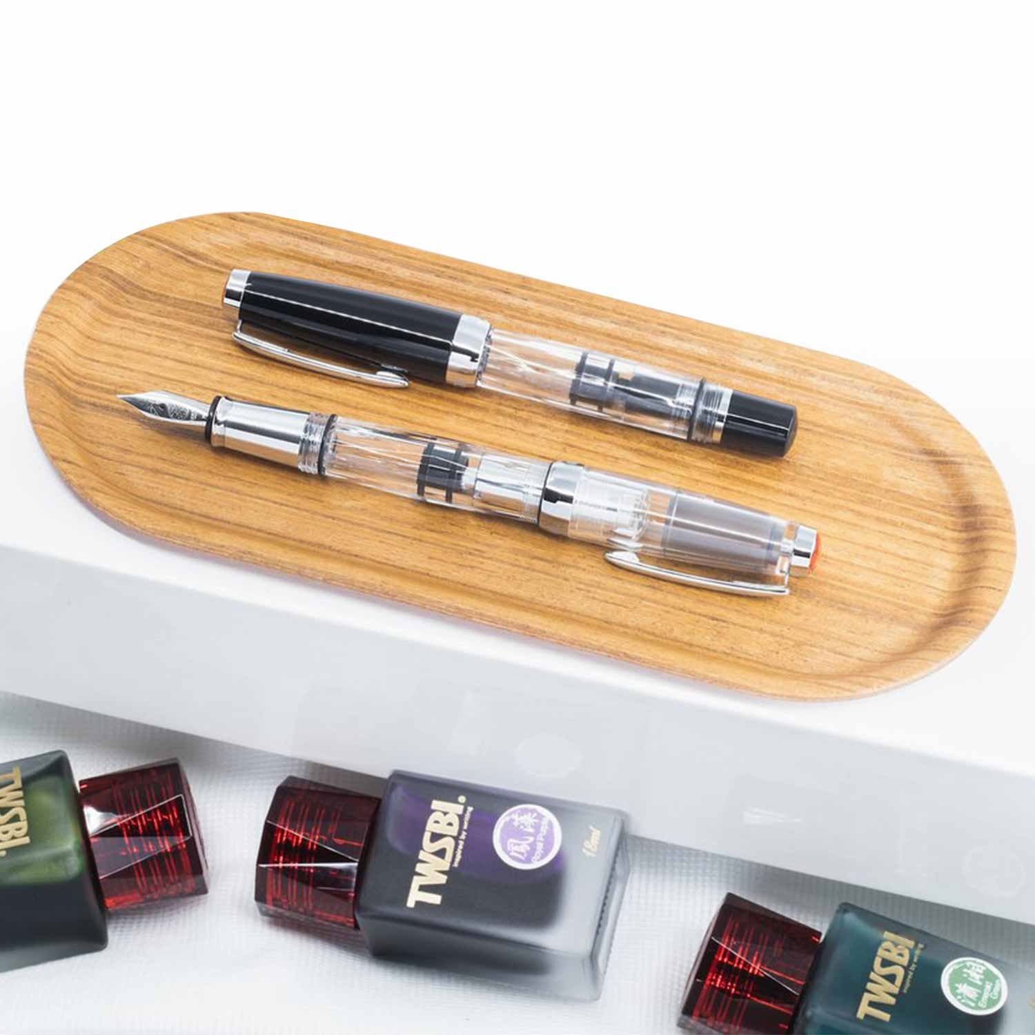 TWSBI Mini Fountain Pen in Clear Stub 1.1