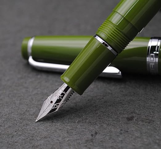 JINHAO 82 FOUNTAIN PEN AVOCADO GREEN GT FP FINE NIB