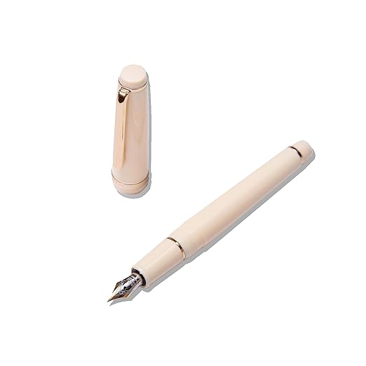 JINHAO 82 FOUNTAIN PEN IVORY WHITE GT FP FINE NIB