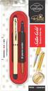 Pierre Cardin Pearl Satin Gold Premium Roller Ball Pen | Elegant Satin Gold Finish with Stylish Pocket Clip | Ideal for Festive & Corporate Gifting