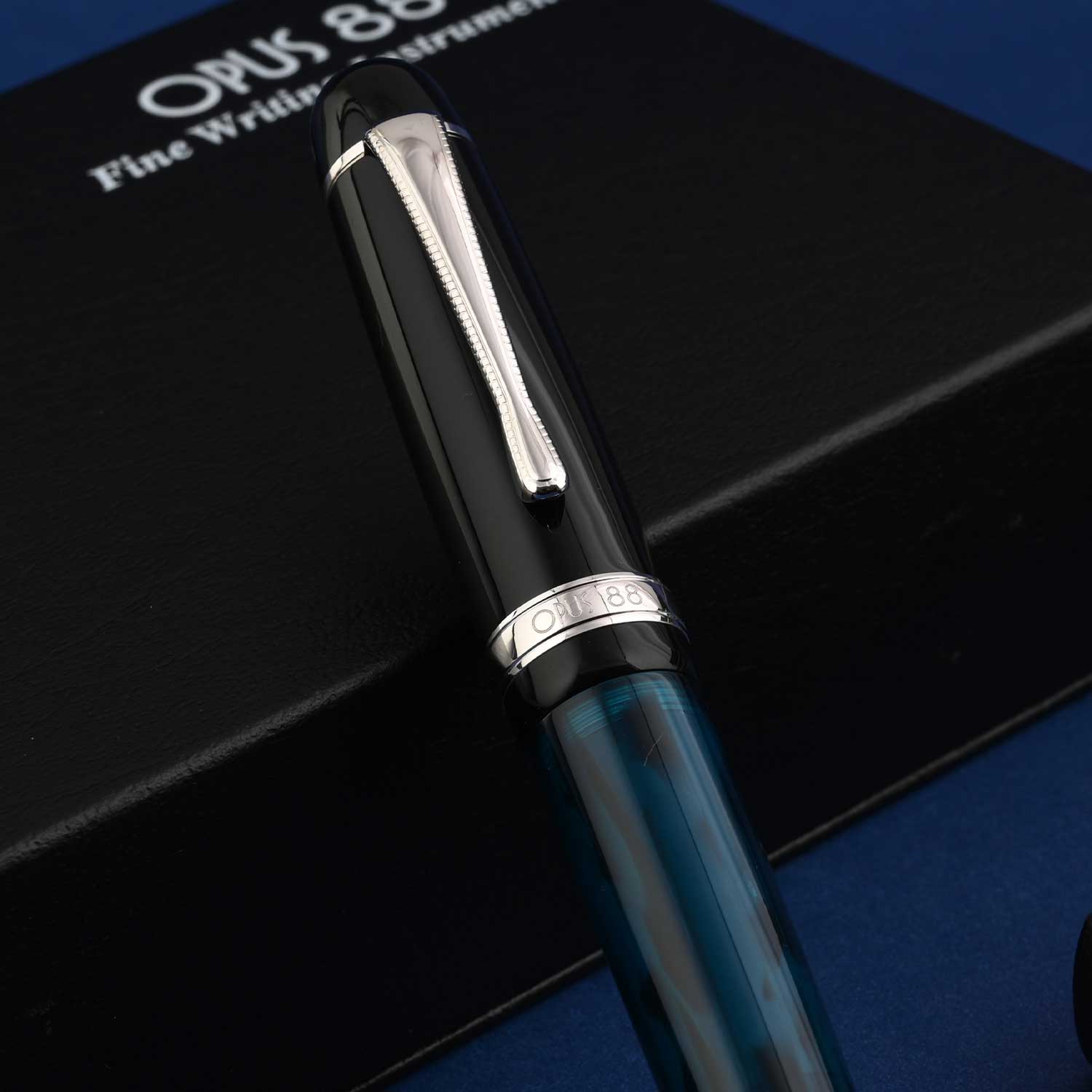 Opus 88 Jazz Blue Fountain pen (B) 97010721 B