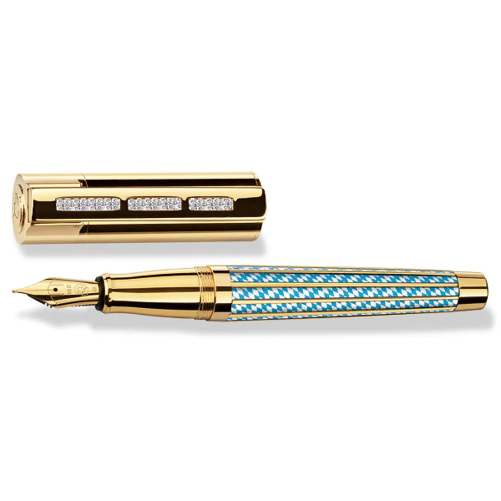 Staedtler Premium Bavaria Blue GT Fountain Pen (Limited Edition)
