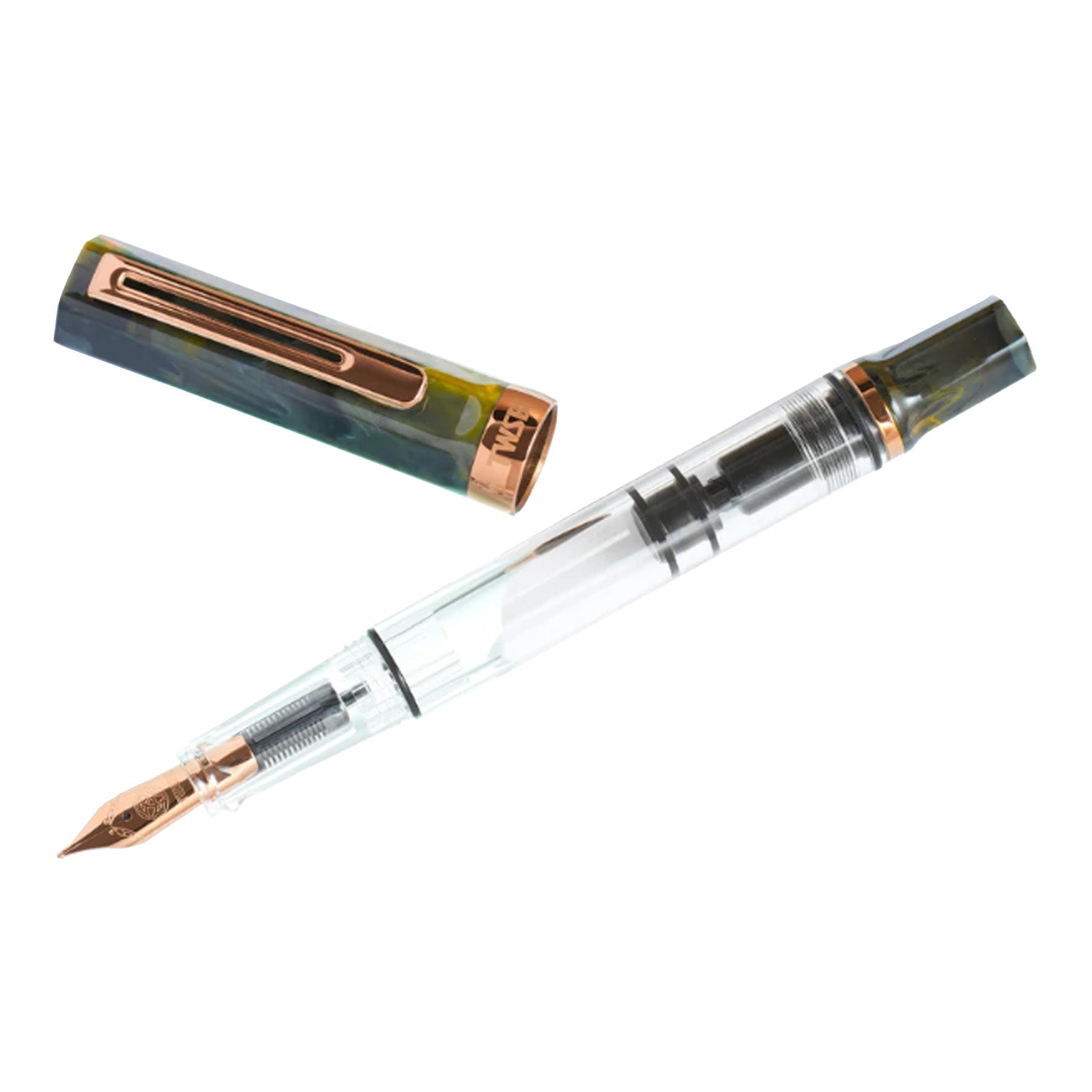TWSBI Eco Serpentine with Bronze Fountain pen Broad