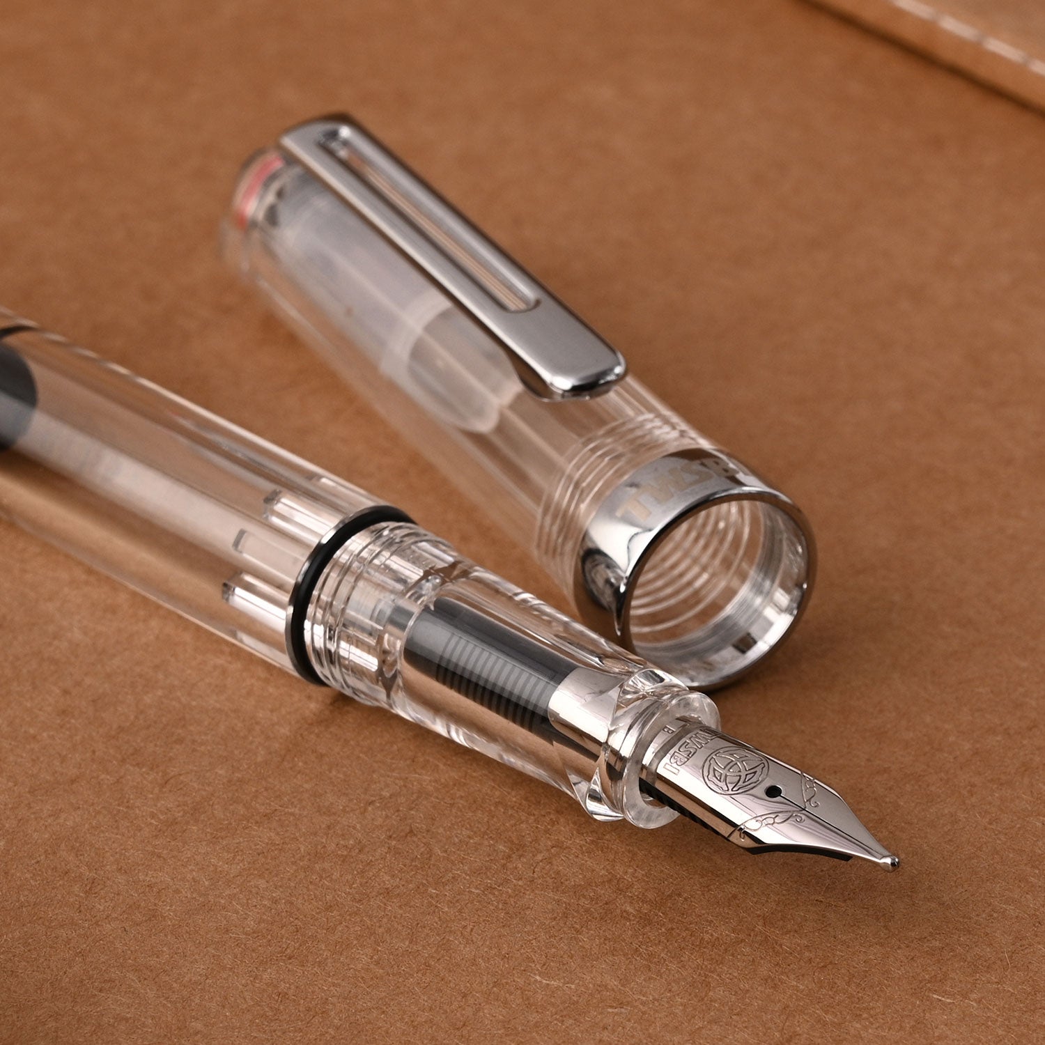 Twsbi Eco Fountain Pen Clear Fine Nib