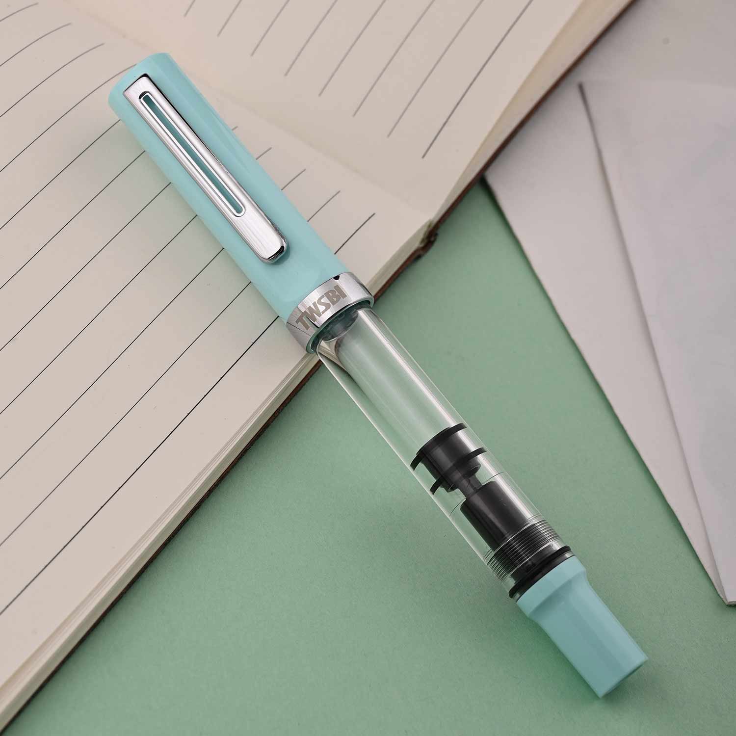 TWSBI ECO T Fountain Pen Mint Blue B