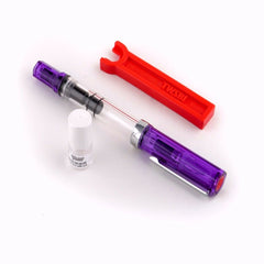 Twsbi Eco Transparent Purple Fountain Pen - EF