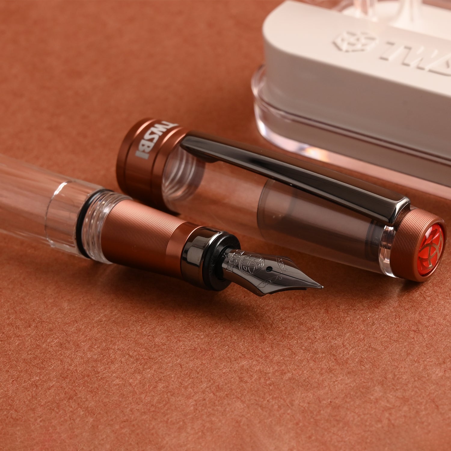 TWSBI Diamond 580ALR Fountain Pen in Affogato with Onyx Medium