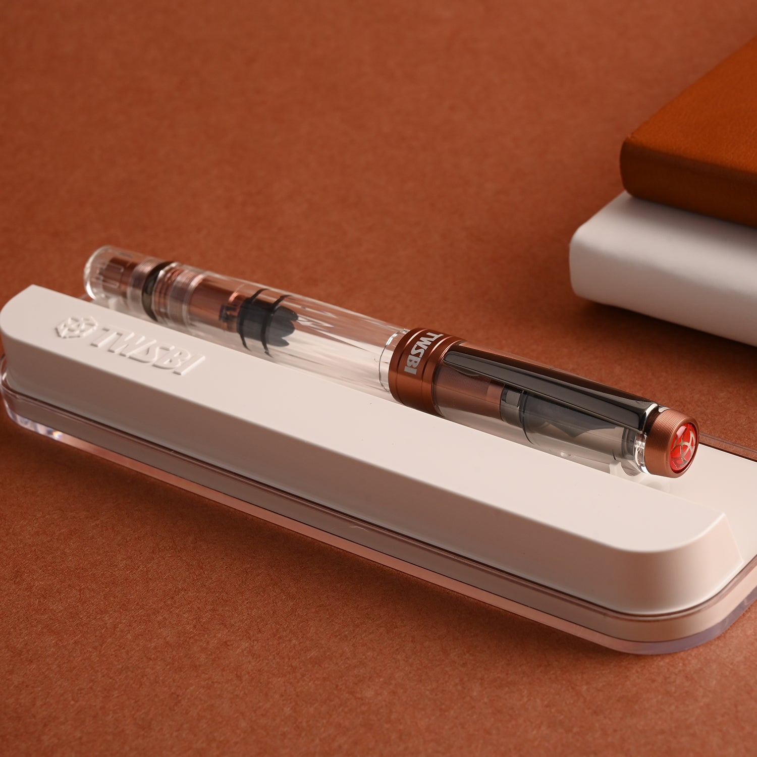 TWSBI Diamond 580ALR Fountain Pen in Affogato with Onyx Medium