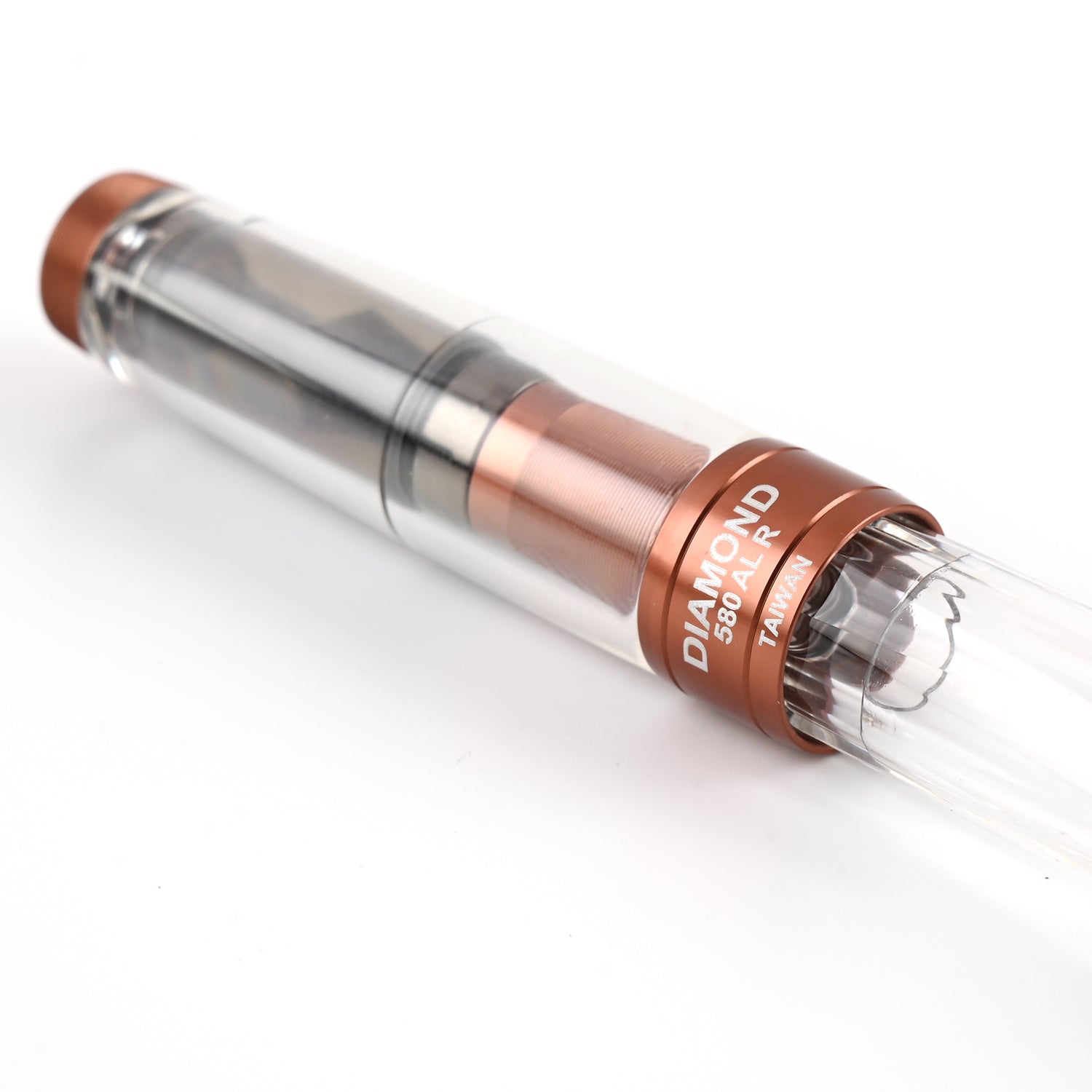 TWSBI Diamond 580ALR Fountain Pen in Affogato with Onyx Stub 1.1