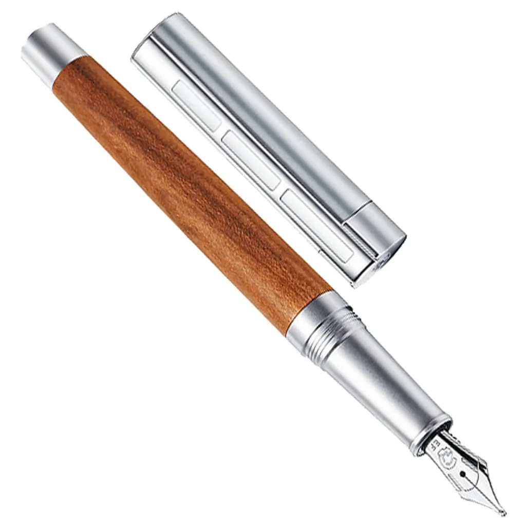 Staedtler Premium Lignum Plum Wood CT Fountain Pen Fine
