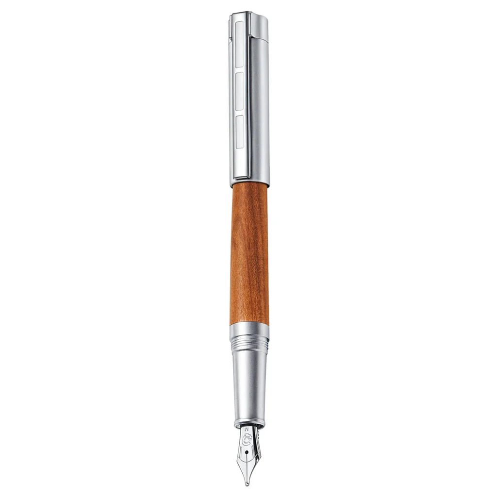 Staedtler Premium Lignum Plum Wood CT Fountain Pen Medium
