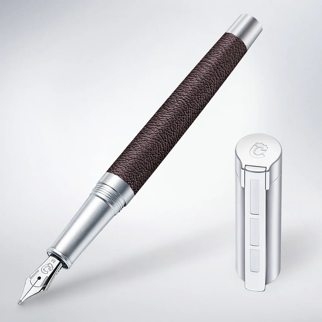 Staedtler Premium Corium Simplex Brown CT Fountain Pen Broad