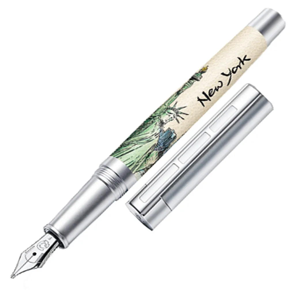 Staedtler Premium Corium Urbes New York CT Fountain Pen Medium