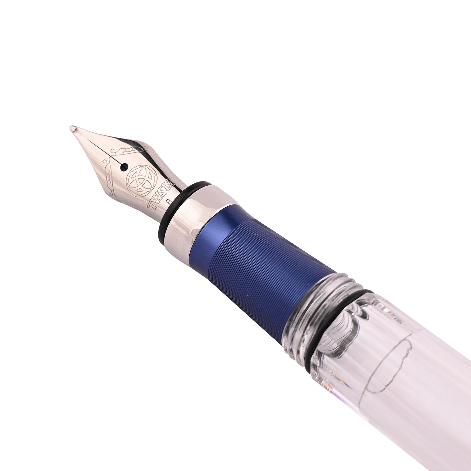 TWSBI Diamond 580ALR Navy Blue Fountain Pen - Broad Nib - Limited Edition