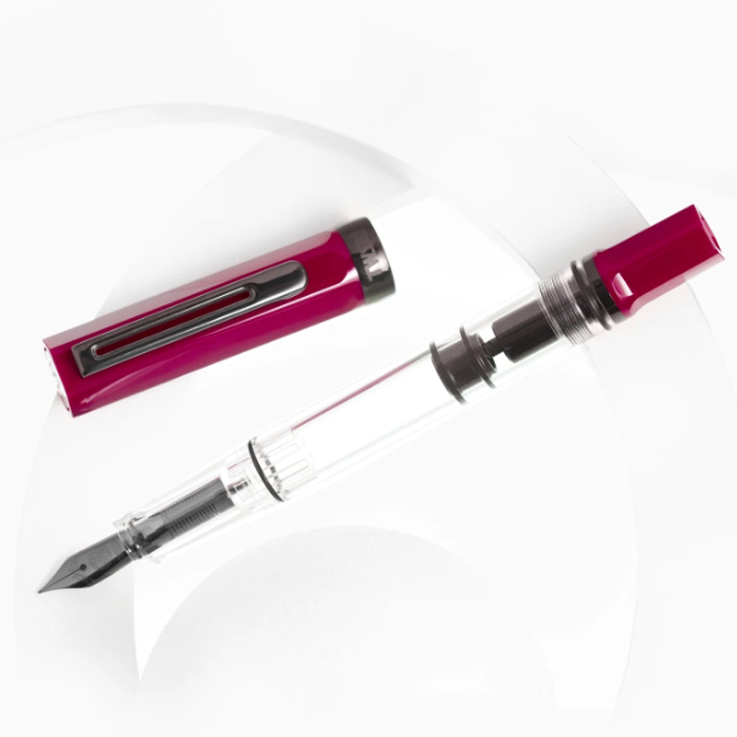 TWSBI ECO Plum with Onyx Fountain Pen B