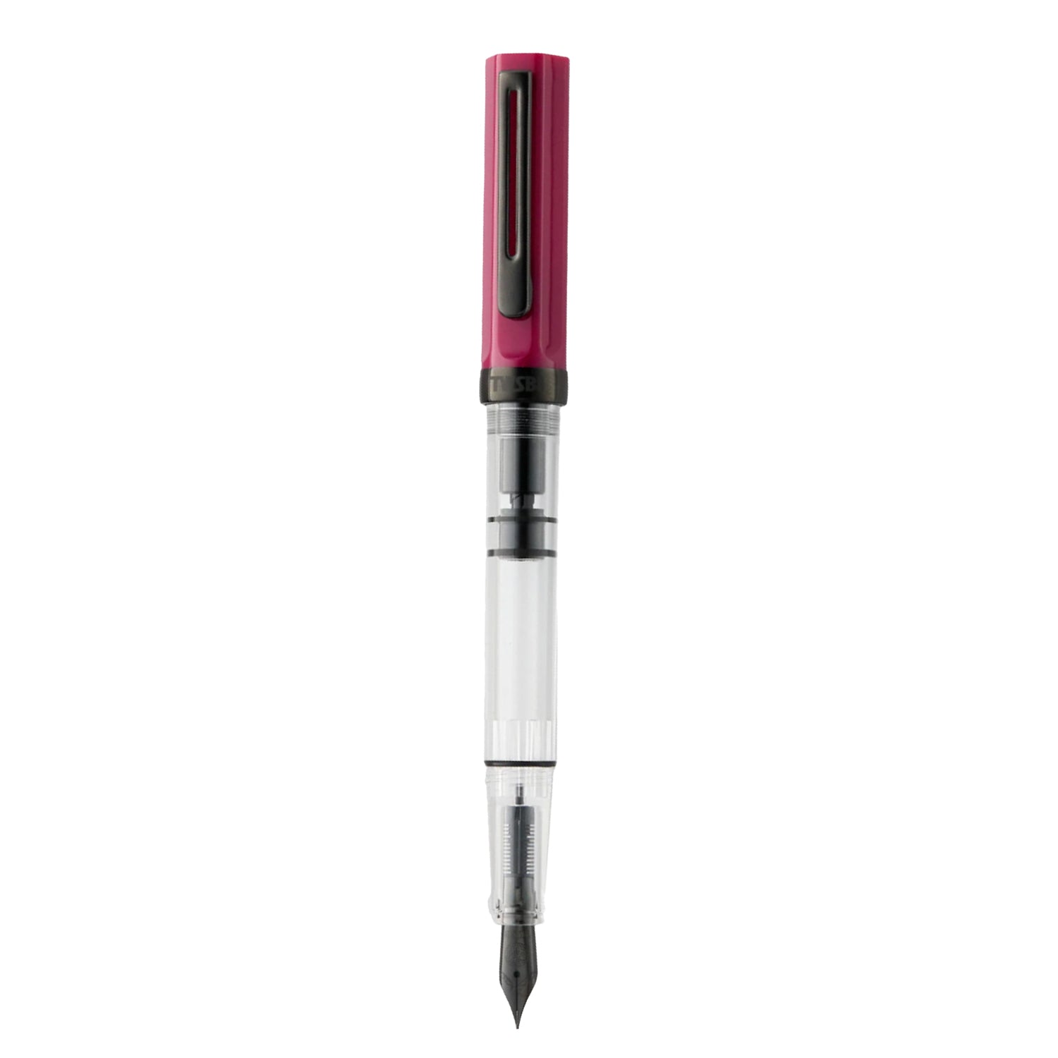 TWSBI ECO Plum with Onyx Fountain Pen Stub 1.1