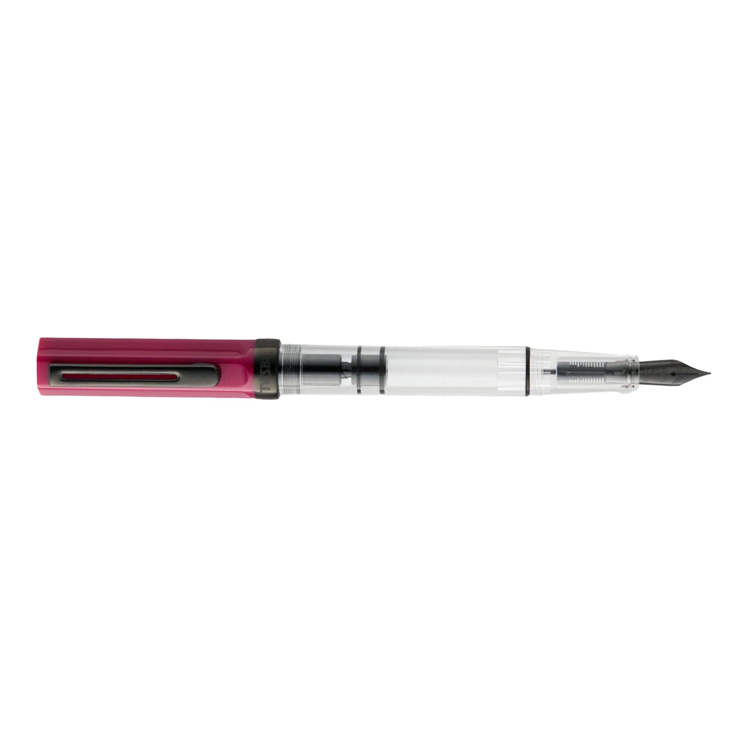 TWSBI ECO Plum with Onyx Fountain Pen Stub 1.1