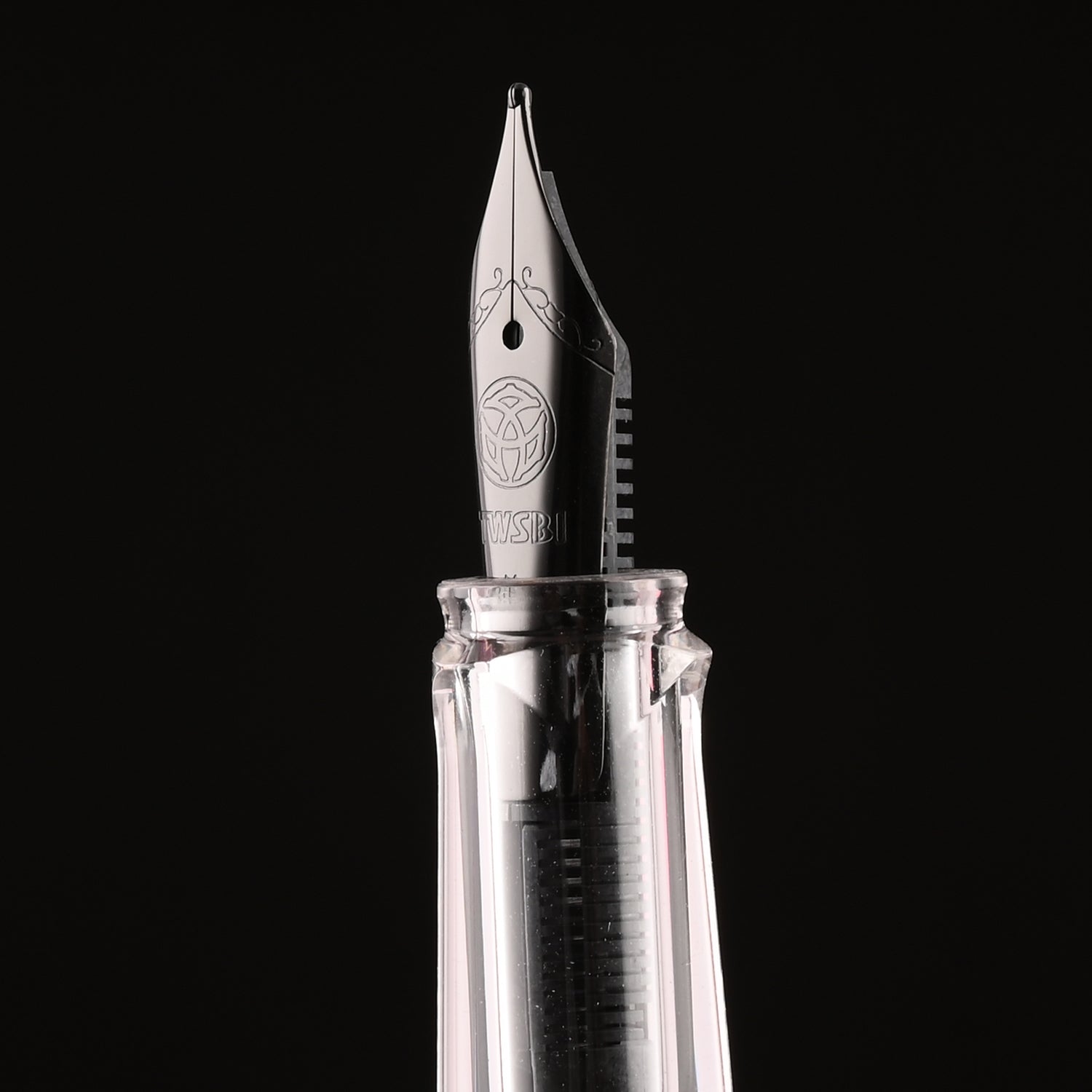 TWSBI ECO Carrara with Onyx Fountain Pen B