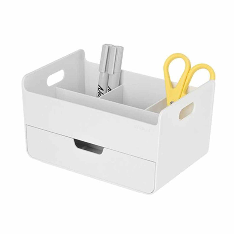 Litem COMBO DESK ORGANIZER Color: WHITE