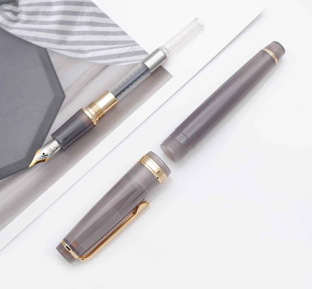 JINHAO 82 FOUNTAIN PEN VOLCANO GREY GT FP FINE NIB