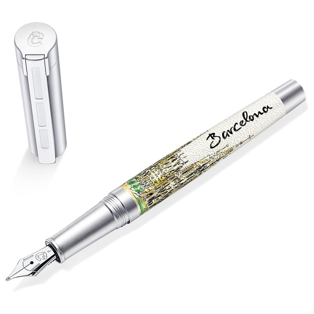 Staedtler Premium Corium Urbes Barcelona CT Fountain Pen Medum