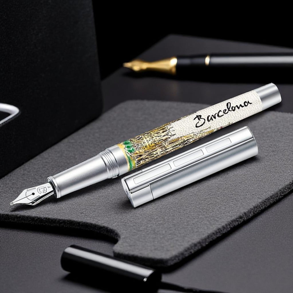 Staedtler Premium Corium Urbes Barcelona CT Fountain Pen Medum