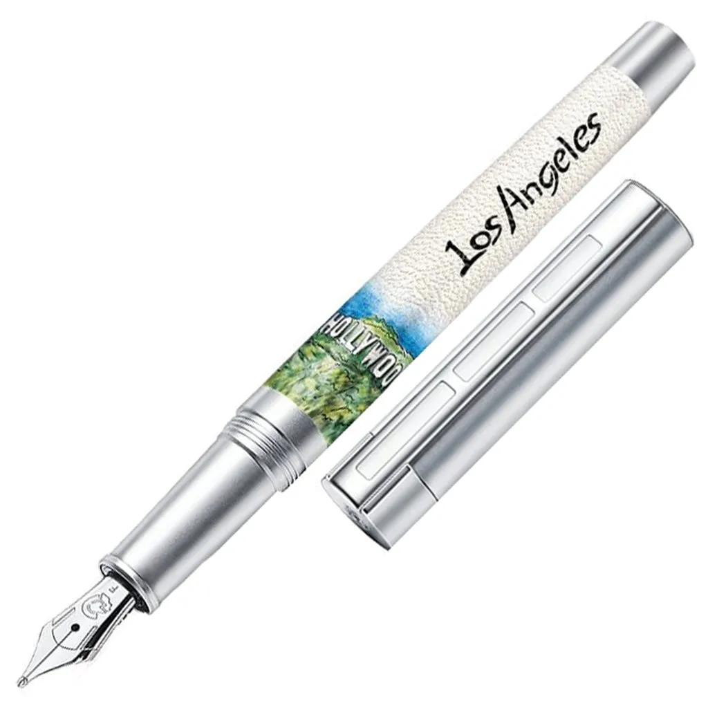 Staedtler Premium Corium Urbes Los Angeles CT Fountain Pen Broad