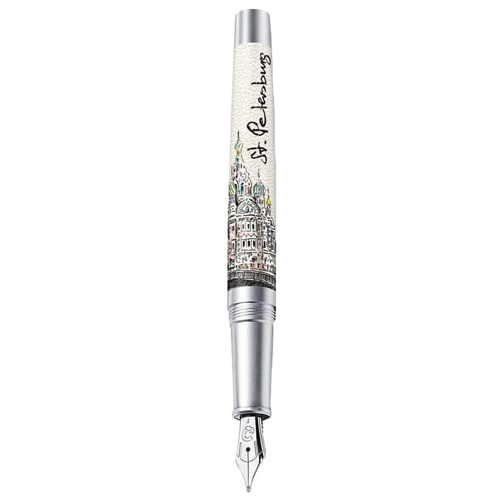 Staedtler Premium Corium Urbes St. Petersburg CT Fountain Pen broad